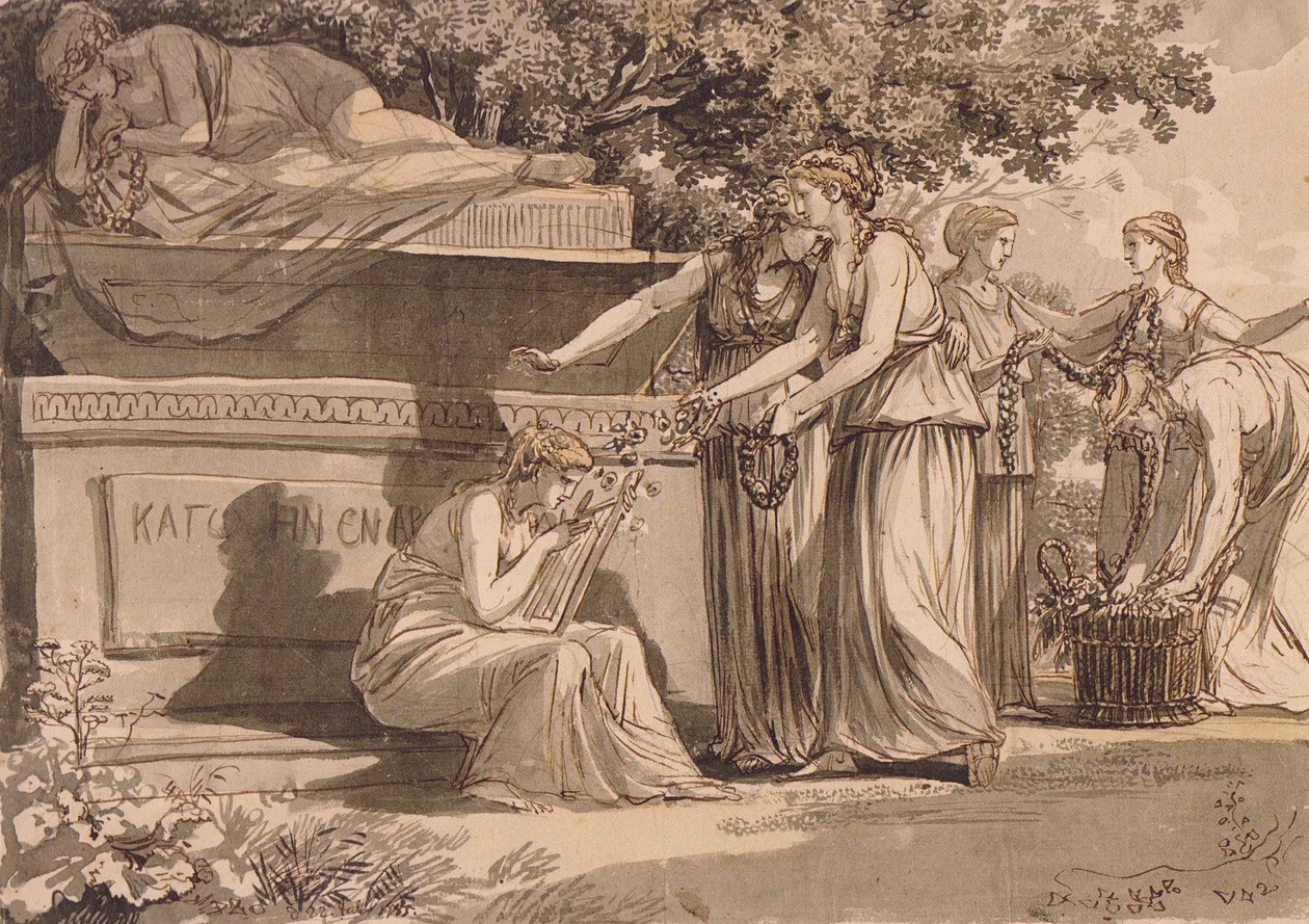 J C Reinhart Arcadia 1785 de Johann Christian Reinhart