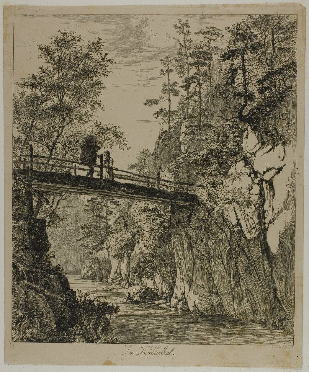En Höllenthal de Johann Christoph Erhard