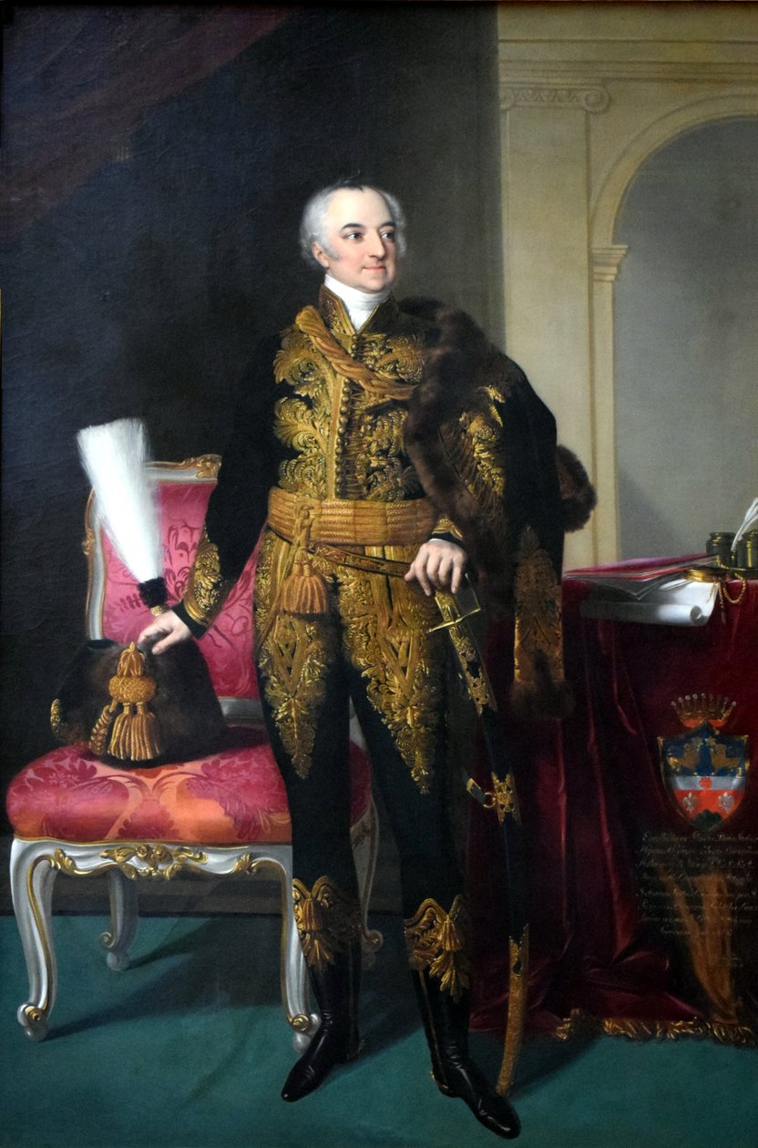 Retrato del barón János Malonyay de Johann Ender