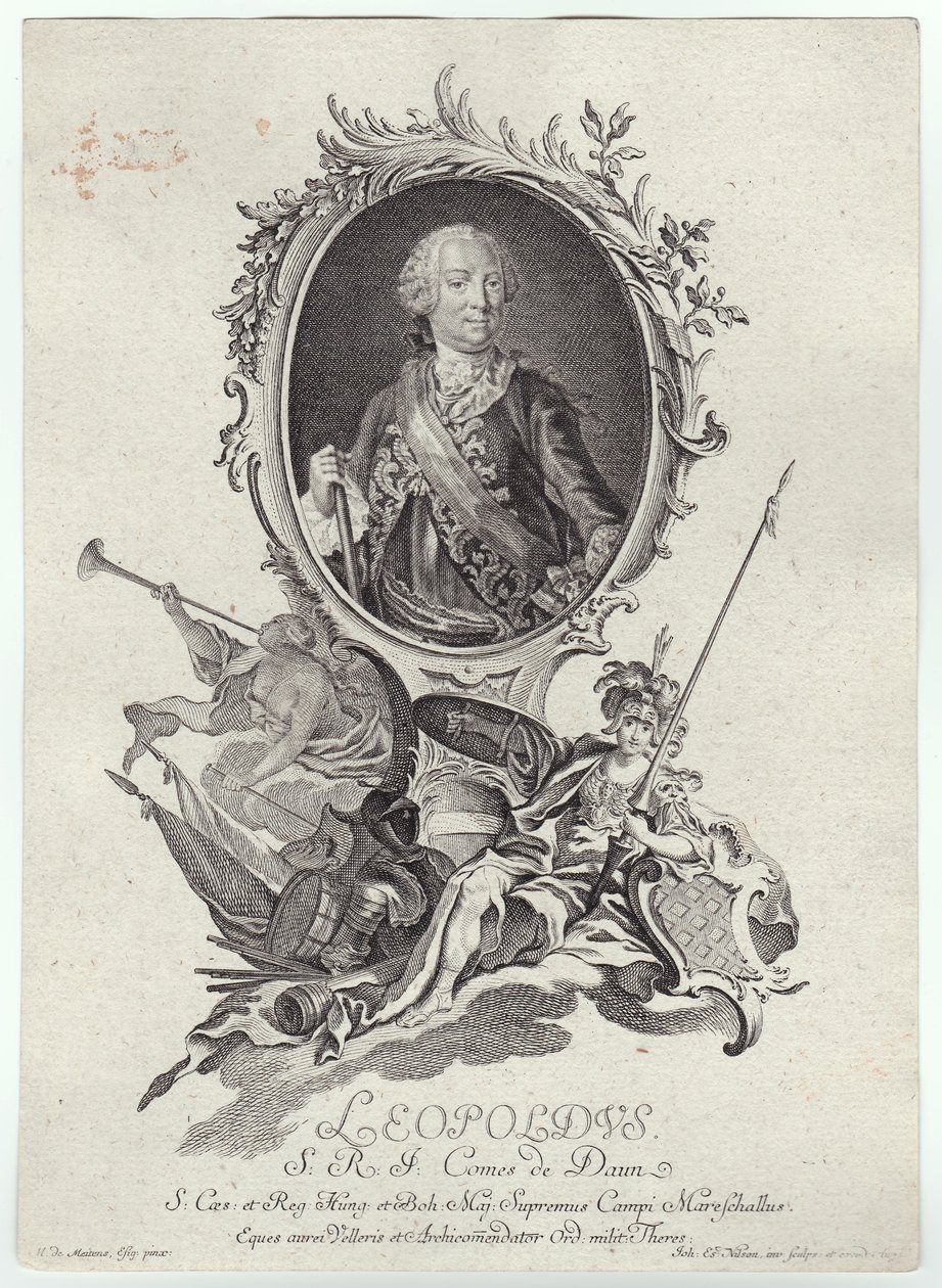 Leopoldo II (1747-1792) de Johann Esaias Nilson