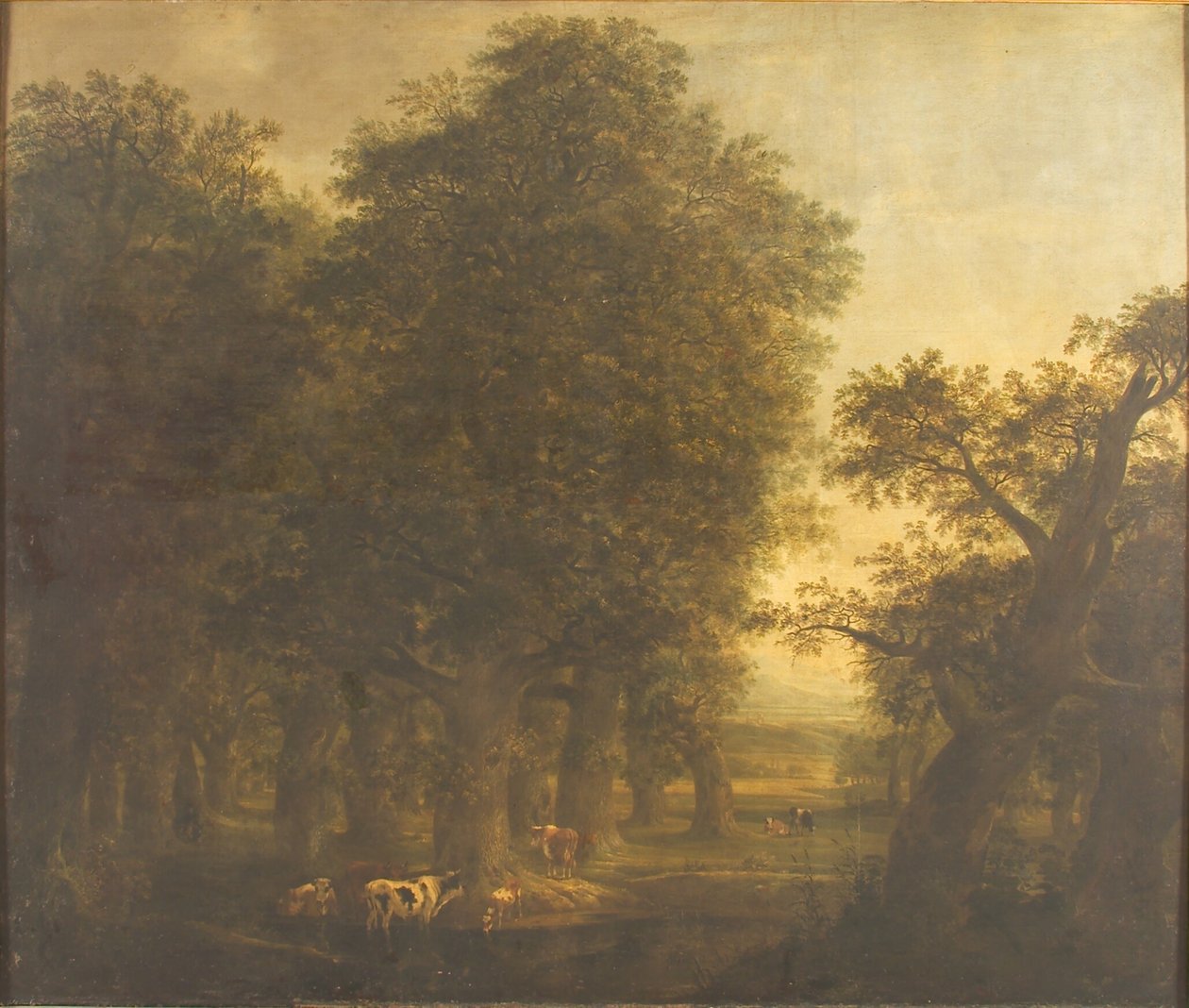 Bosque de robles de Johann Friedrich Weitsch