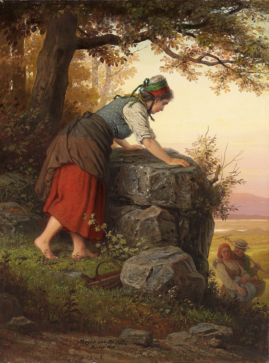 Traicionado, 1875 de Johann Georg Meyer