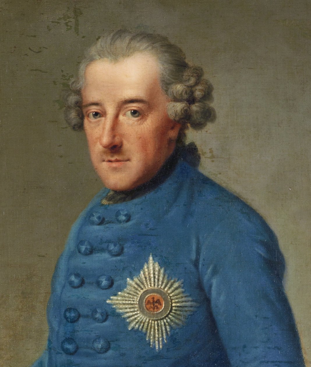 Federico el Grande de Johann Georg Ziesenis