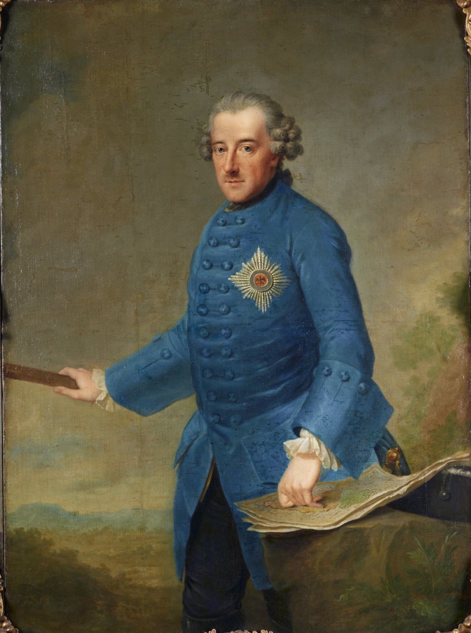 Federico el Grande de Johann Georg Ziesenis