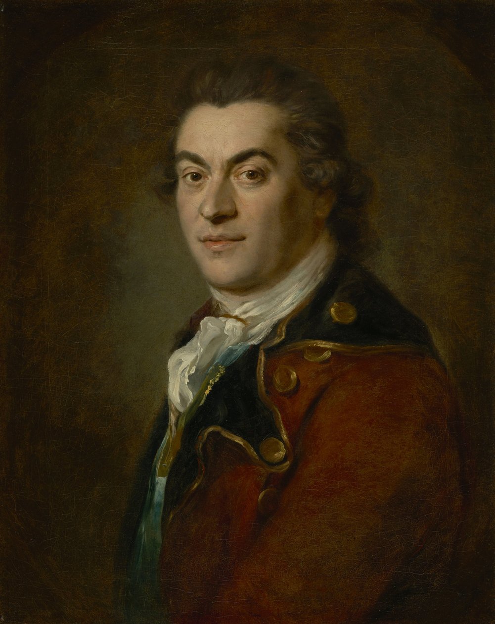 Retrato de un desconocido de Johann Georg von Edlinger