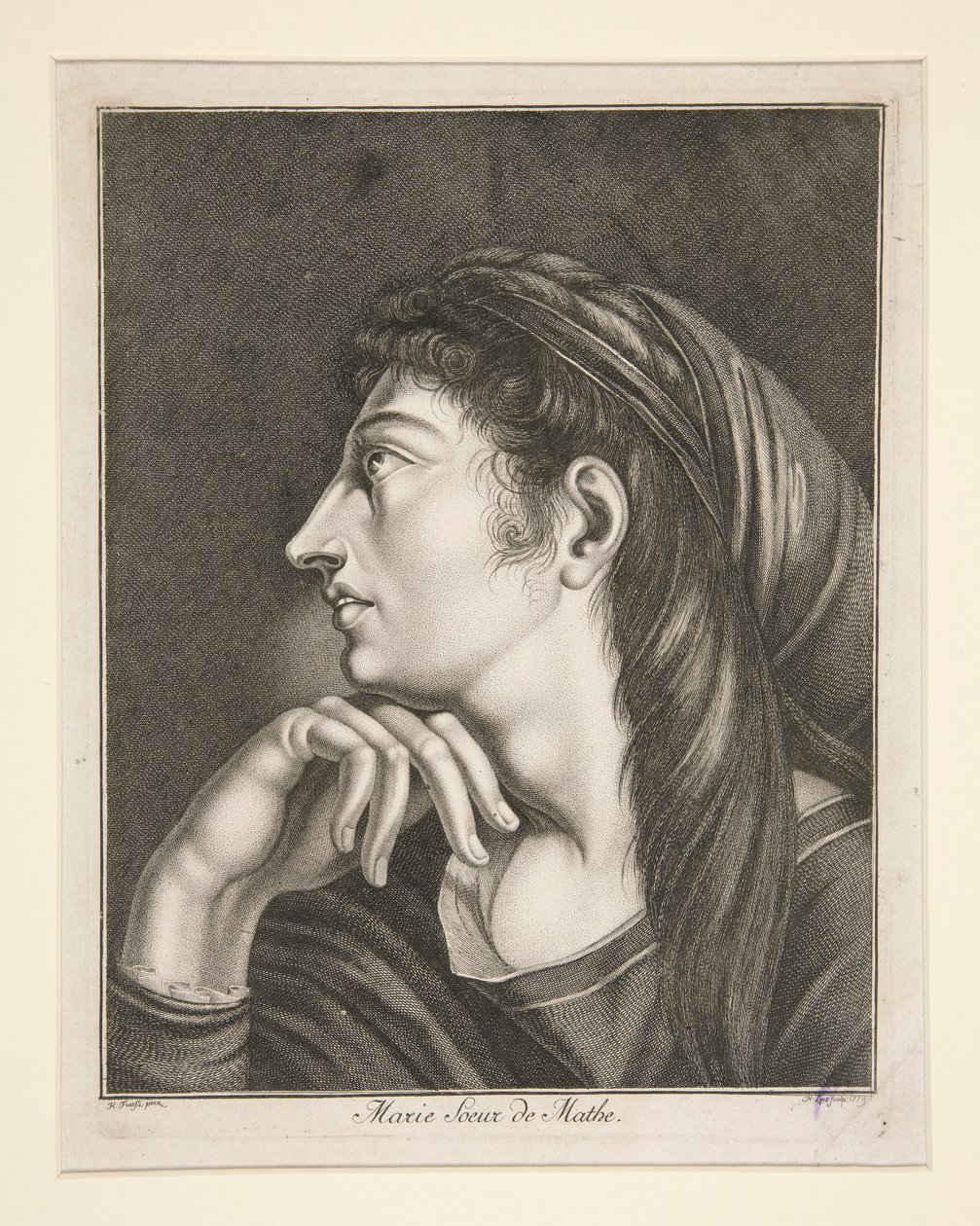 Marie Hermana de Mathé de Johann Heinrich Lips