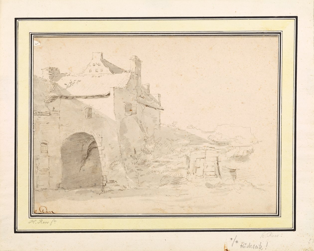 estudio de arquitectura de Johann Heinrich Roos