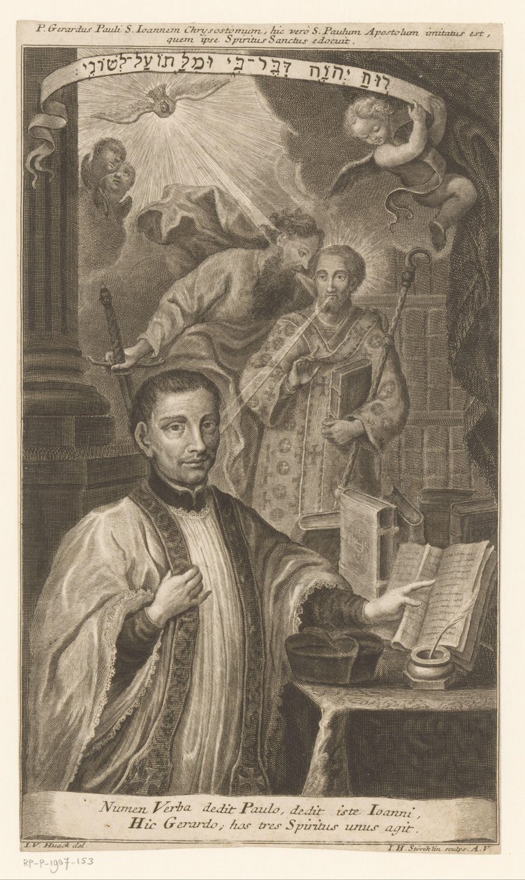 Retrato de Gerhard Pauli de Johann Heinrich Störchlin