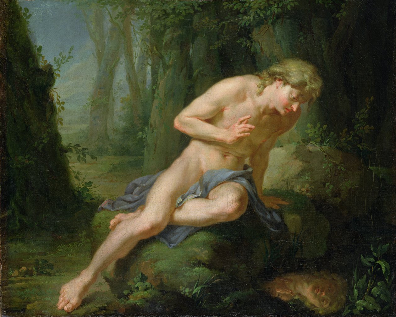Narciso, c.1770 de Johann Heinrich Tischbein
