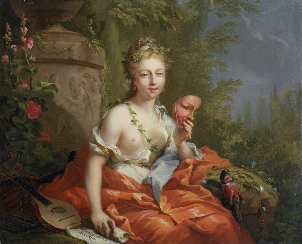 Las Nueve Musas - Thalia (Comedia) de Johann Heinrich Tischbein