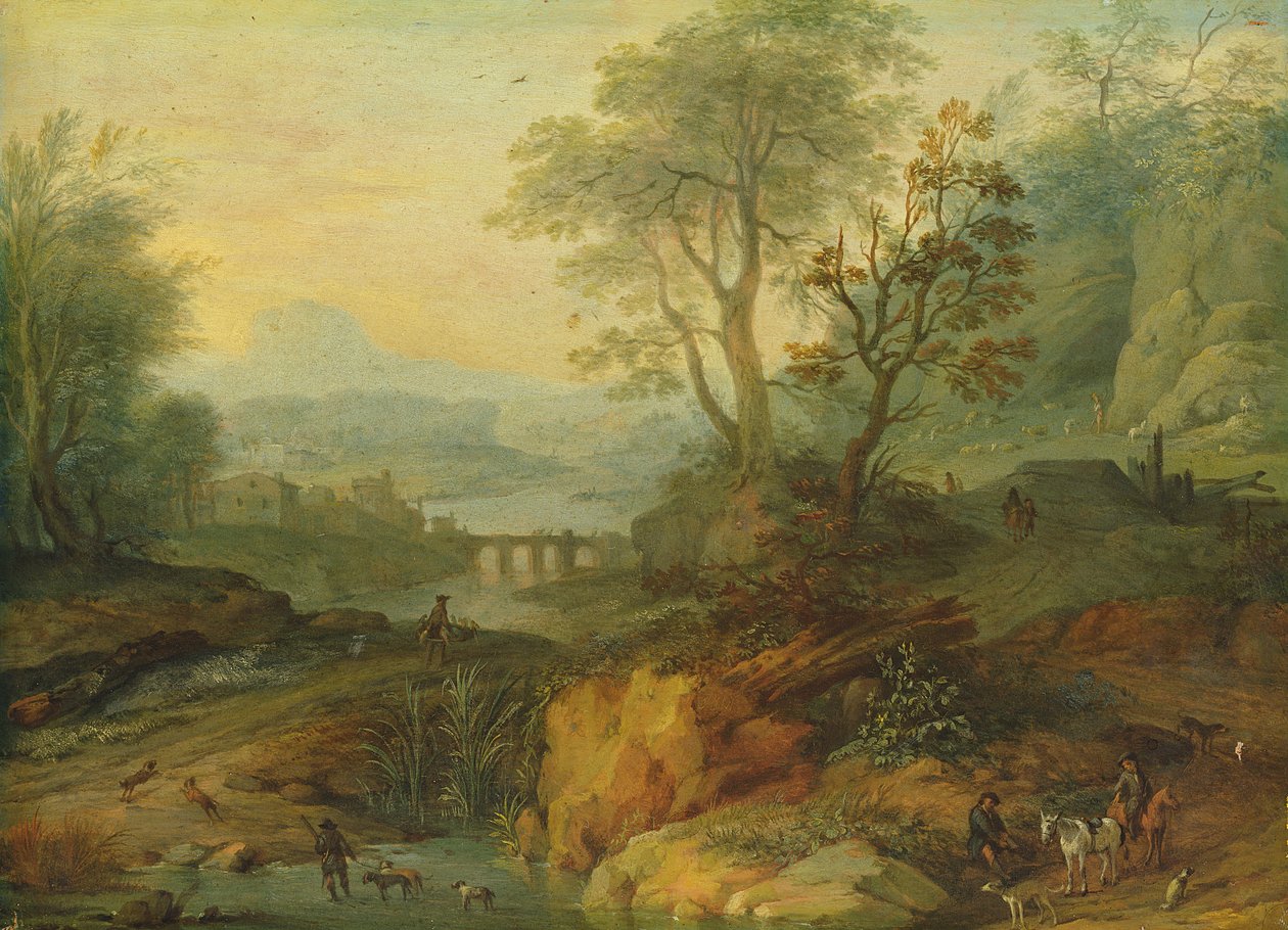 Paisaje de Johann Holst