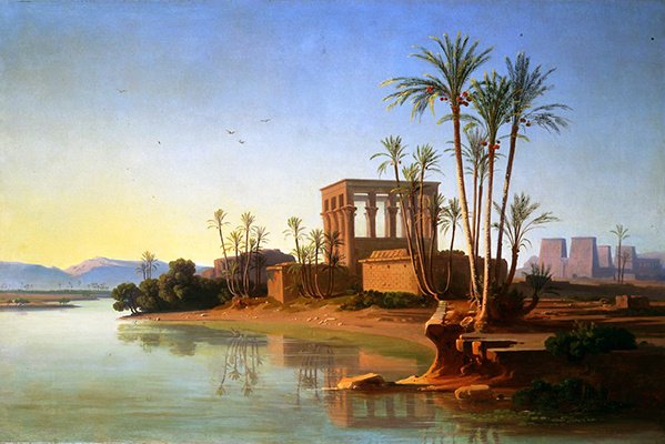 Philae, c.1860 de Johann Jakob Frey