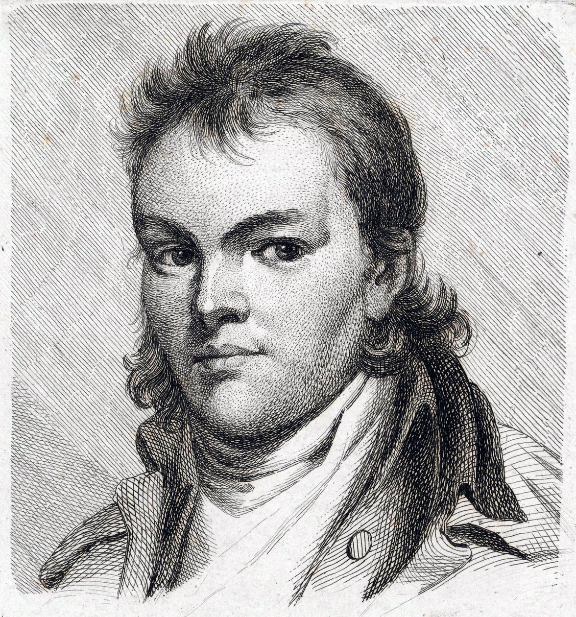 Autorretrato de Johann Jakob Laurenz Billwiller