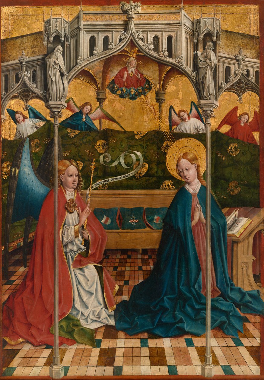 La Anunciación de Johann Koerbecke