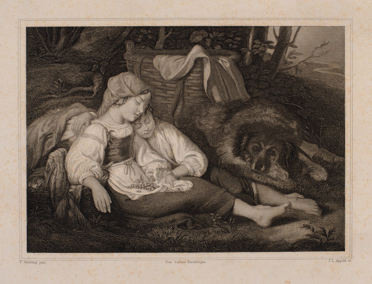 Los niños dormidos de Johann Leonhard Appold
