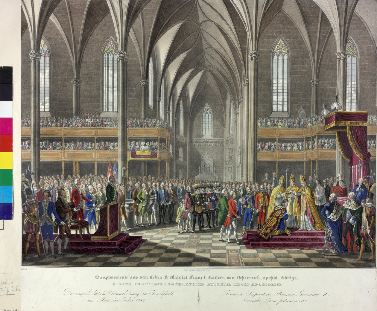 Coronación imperial 1792 de Johann Nepomuk Hoechle