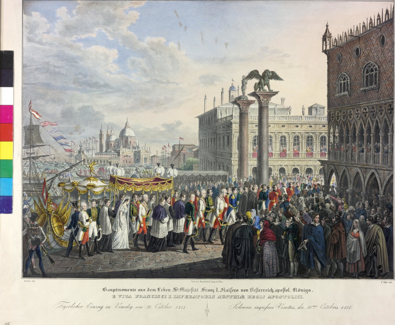 Ocupación en Venecia 1815 de Johann Nepomuk Hoechle