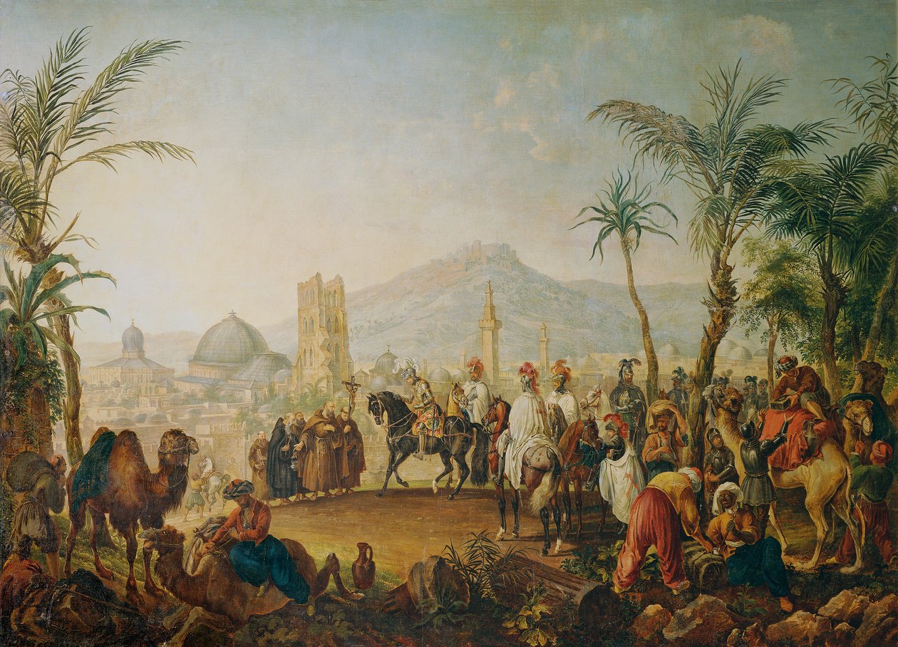 Cruzados (Godofredo de Bouillon) de Johann Nepomuk Höchle