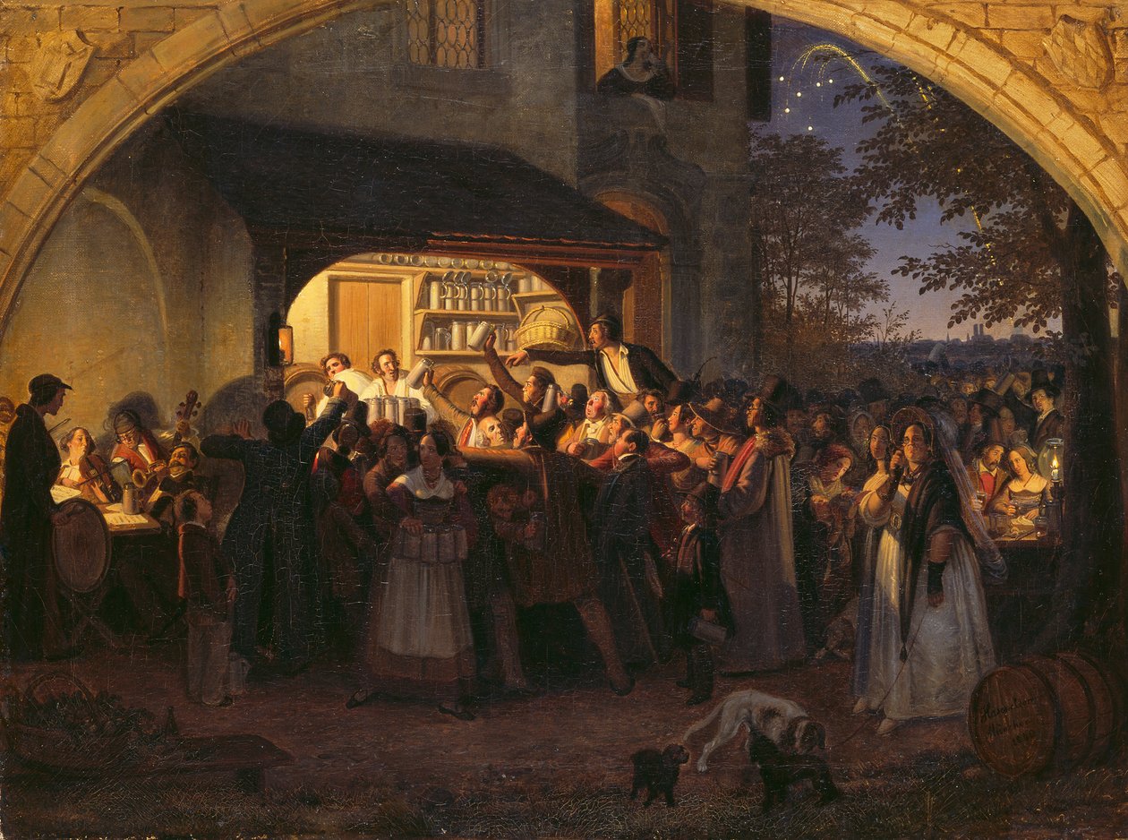Festival de los Jardines de Múnich de Johann Peter Hasenclever