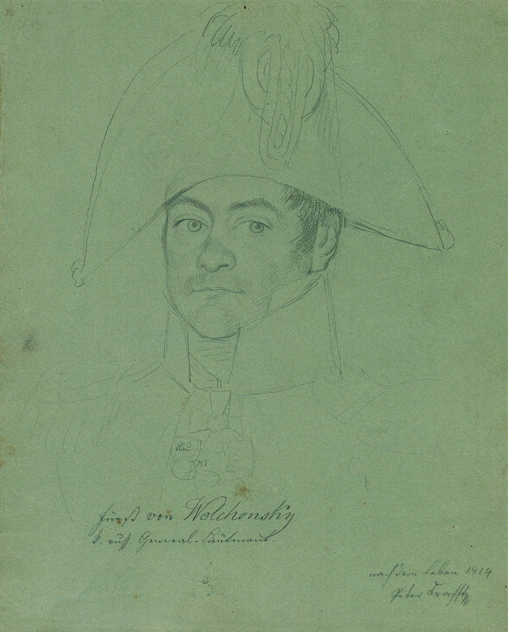 Príncipe von Volkhonsky de Johann Peter Krafft