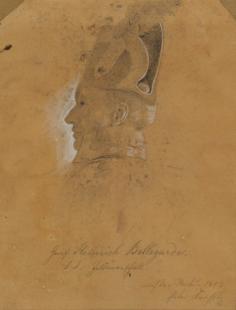 Conde Heinrich Bellegarde de Johann Peter Krafft
