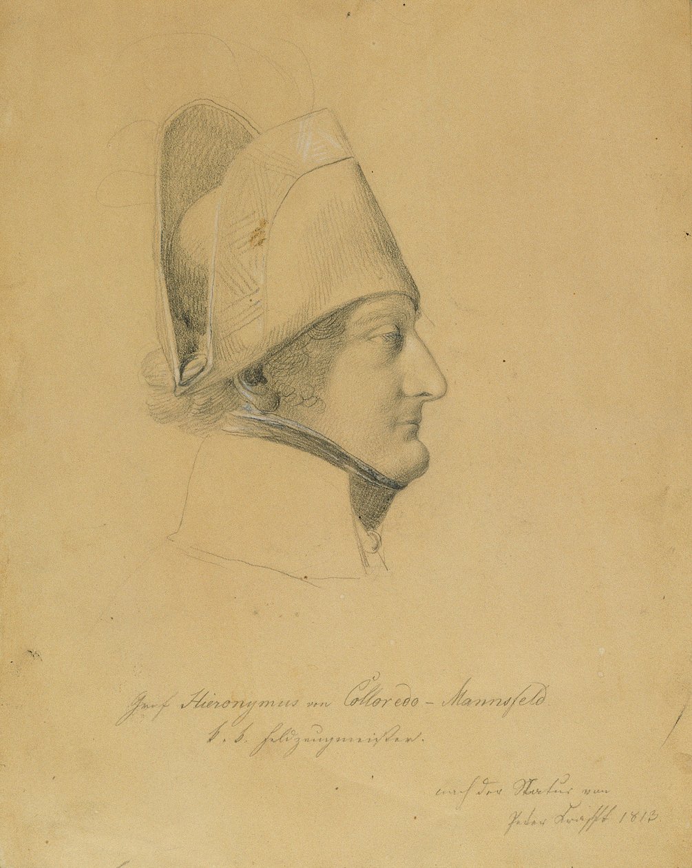 Conde Hieronymus von Colloredo-Mannsfeld de Johann Peter Krafft