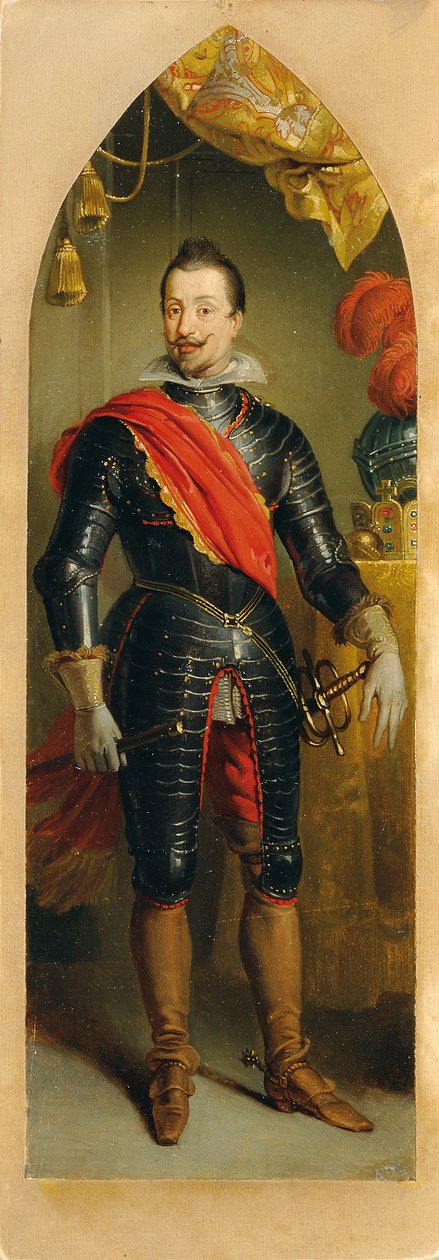 Emperador Fernando II de pie de Johann Peter Krafft