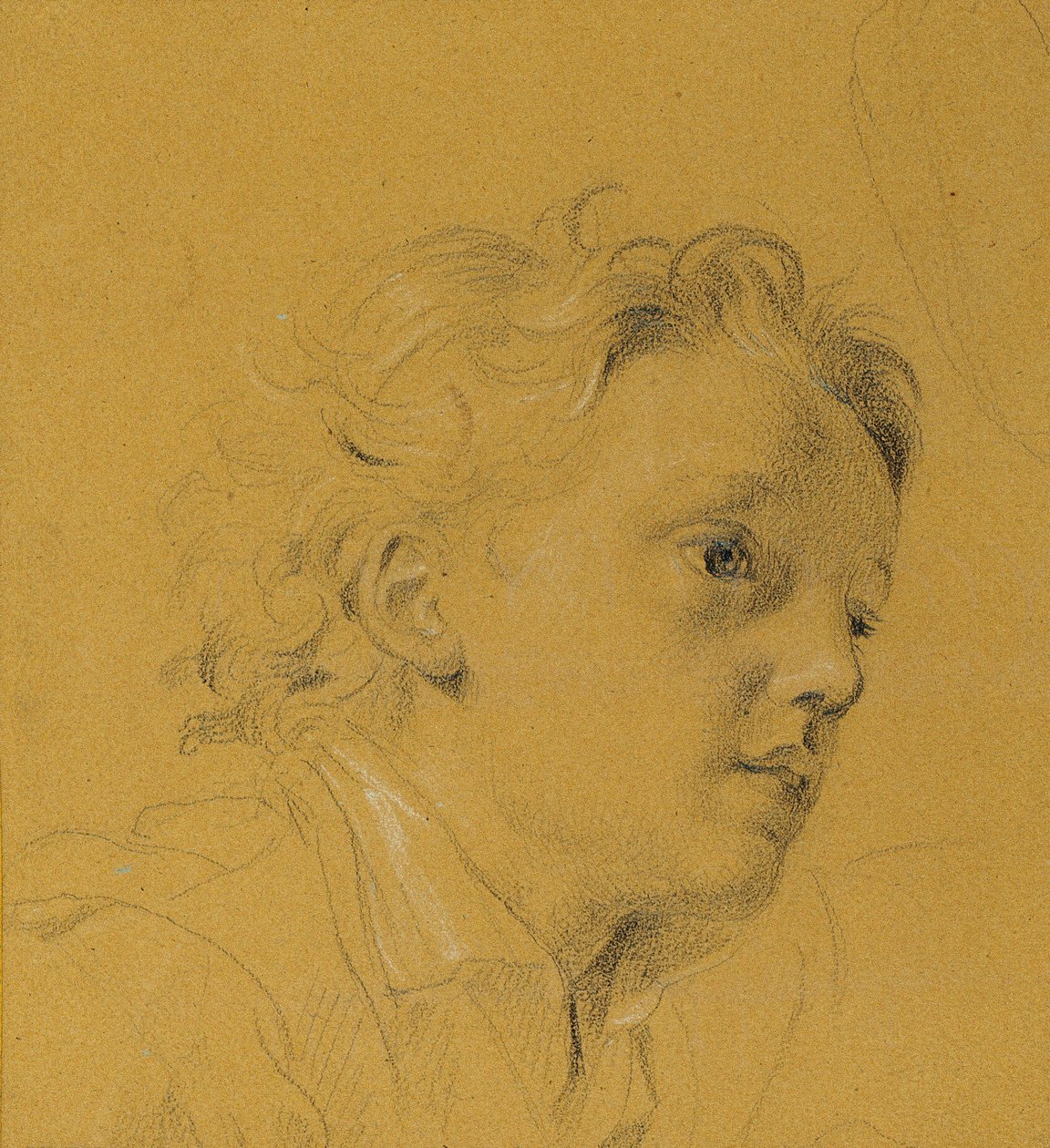 cabeza de un niño de Johann Peter Krafft
