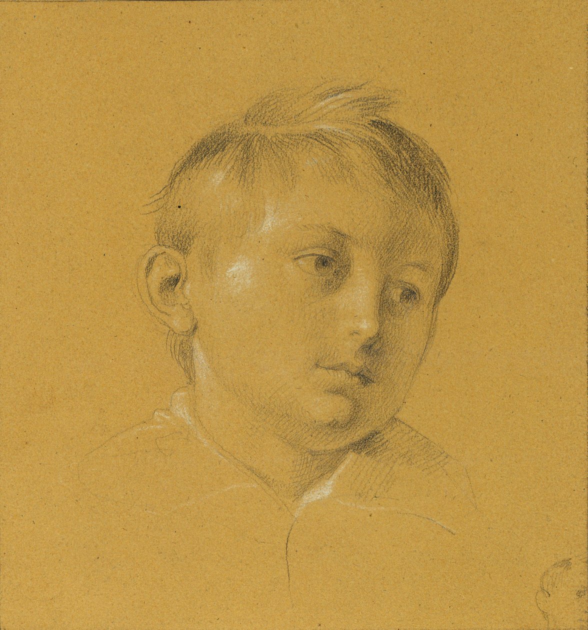 cabeza de un niño de Johann Peter Krafft