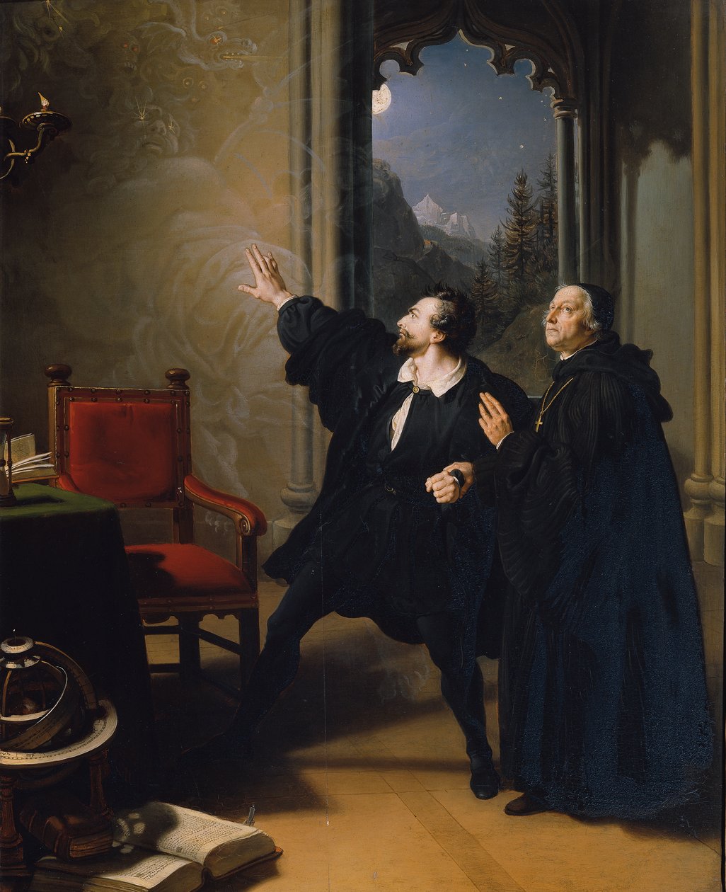 La hora de la muerte de Manfred de Johann Peter Krafft
