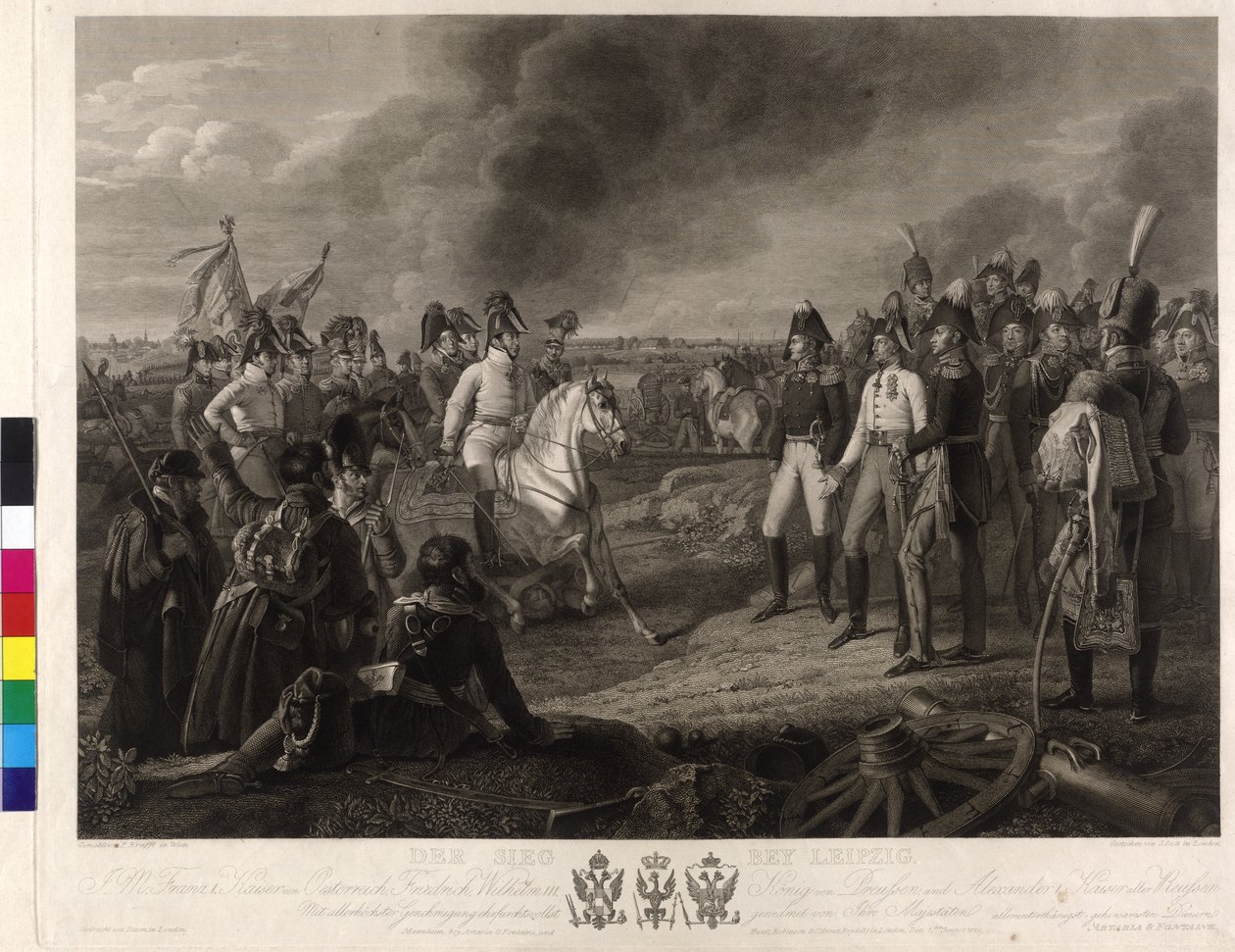 La victoria en Leipzig de Johann Peter Krafft