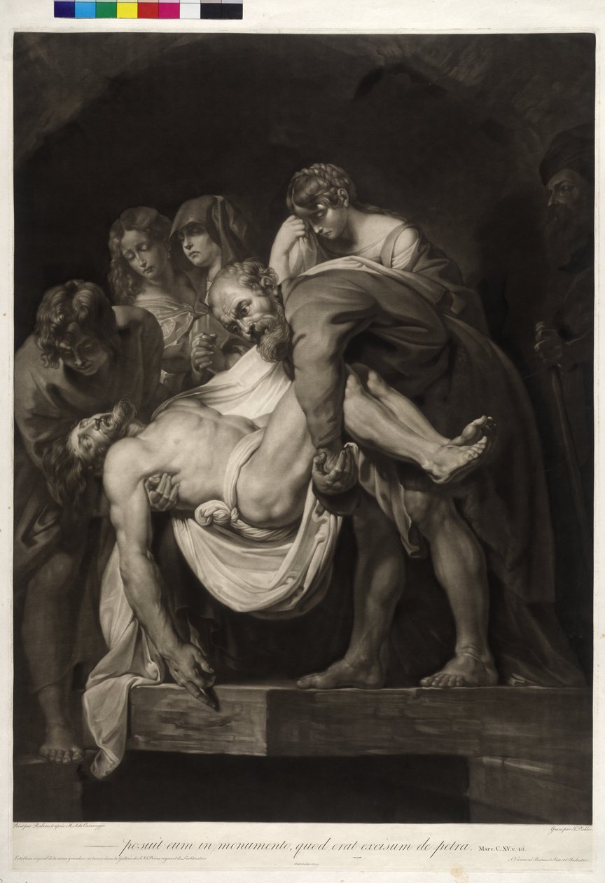 Christi Entierro de Johann Peter Pichler