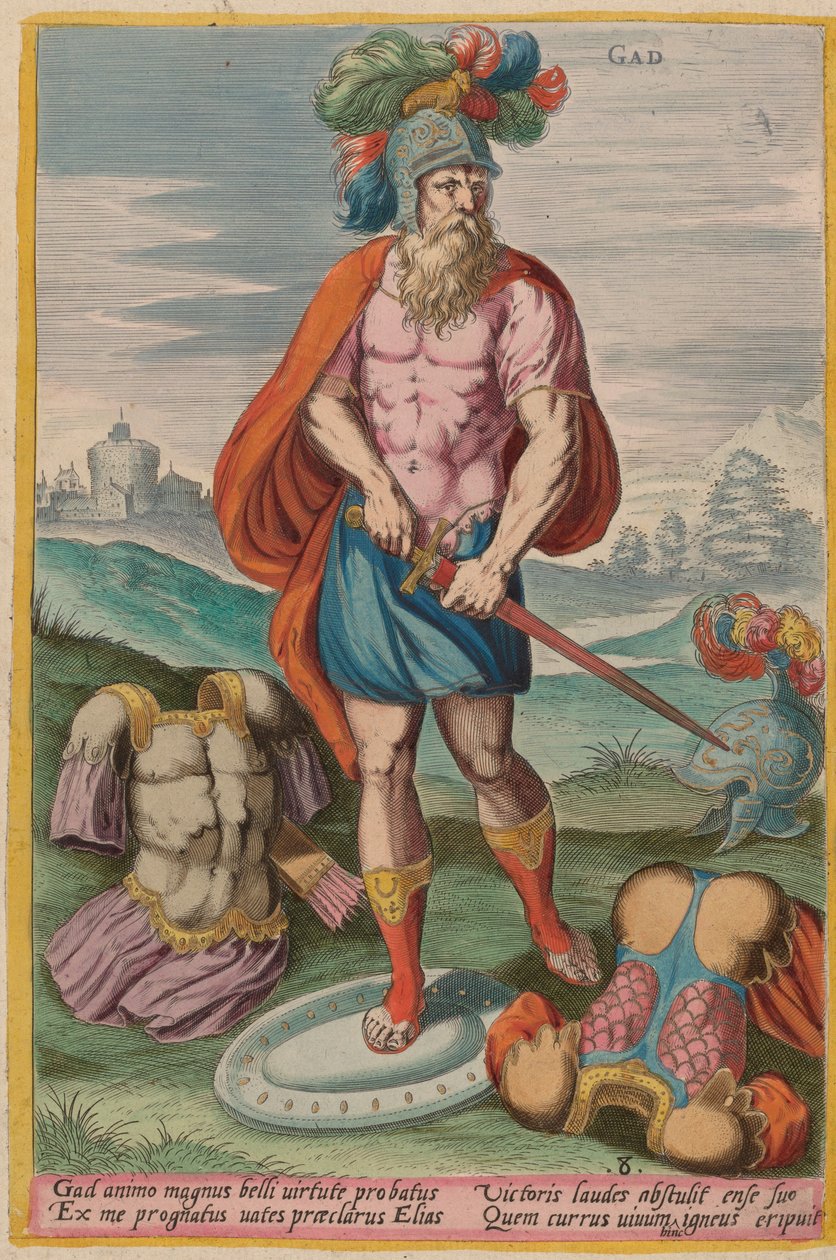 Gad, c. 1585 de Johann Sadeler I