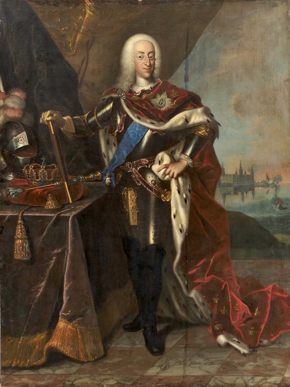 Cristiano 6. de Johann Salomon Wahl