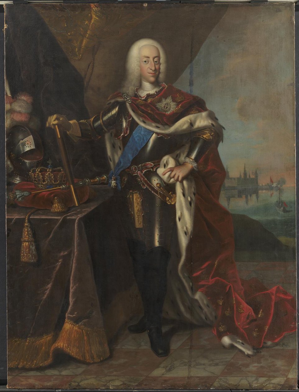 Cristián VI de Johann Salomon Wahl