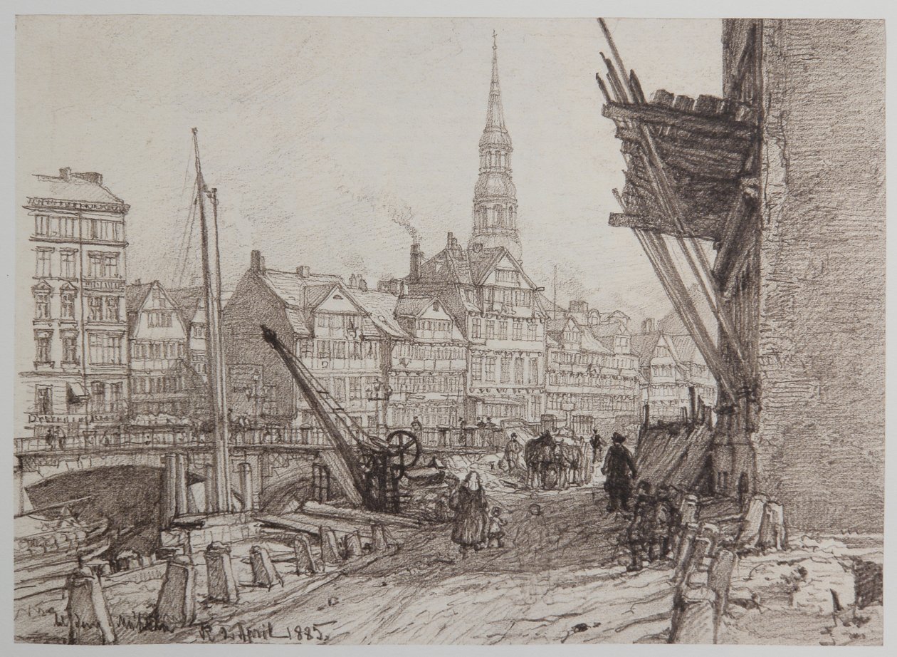 En Steinwerder 21-05-1882 de Johann Theobald Riefesell