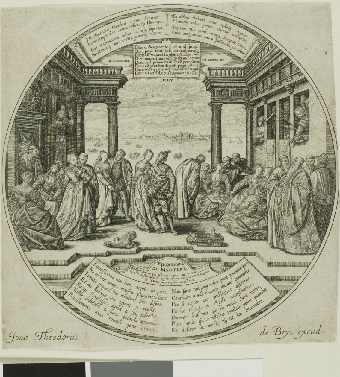 La boda veneciana de Johann Theodor de Bry