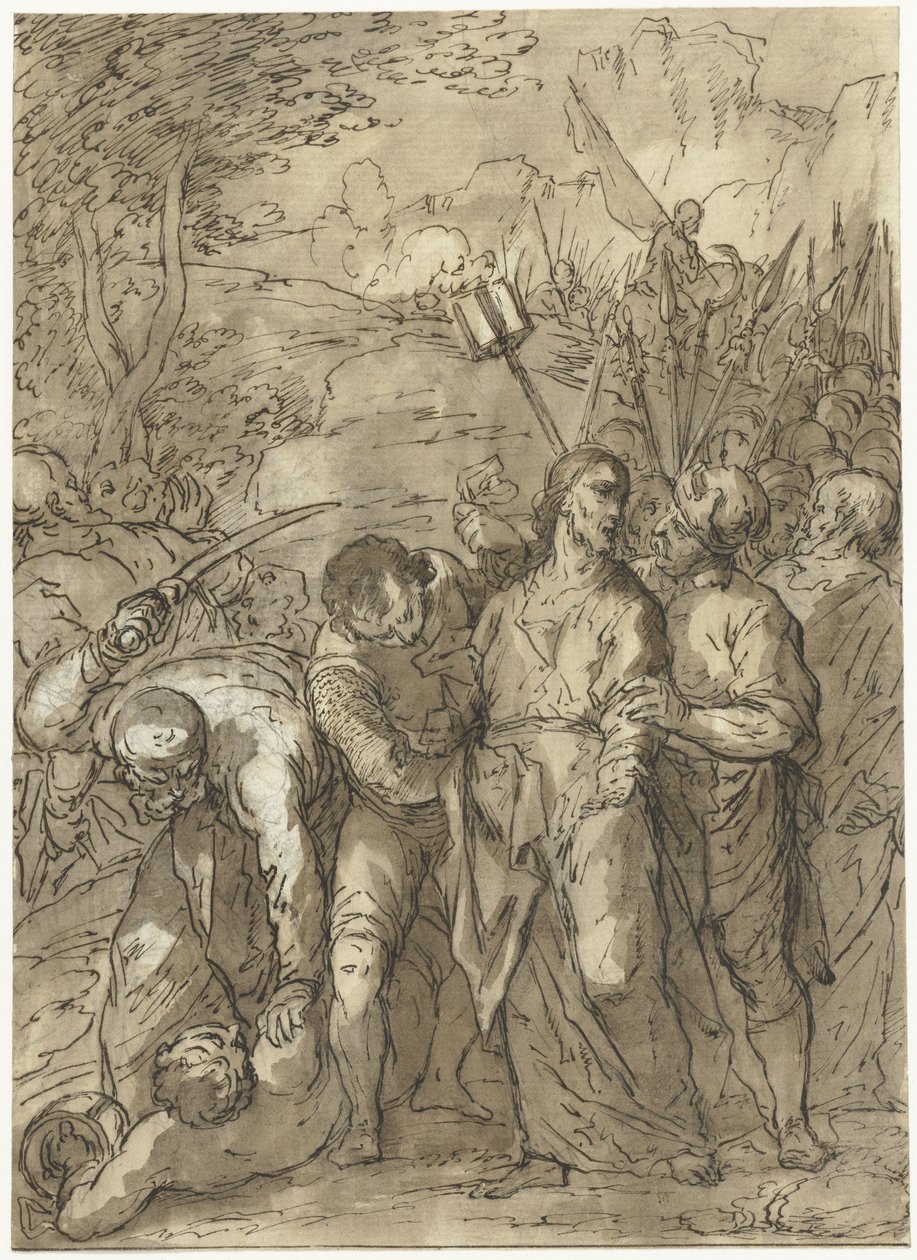 La captura de Cristo de Johann Ulrich Loth