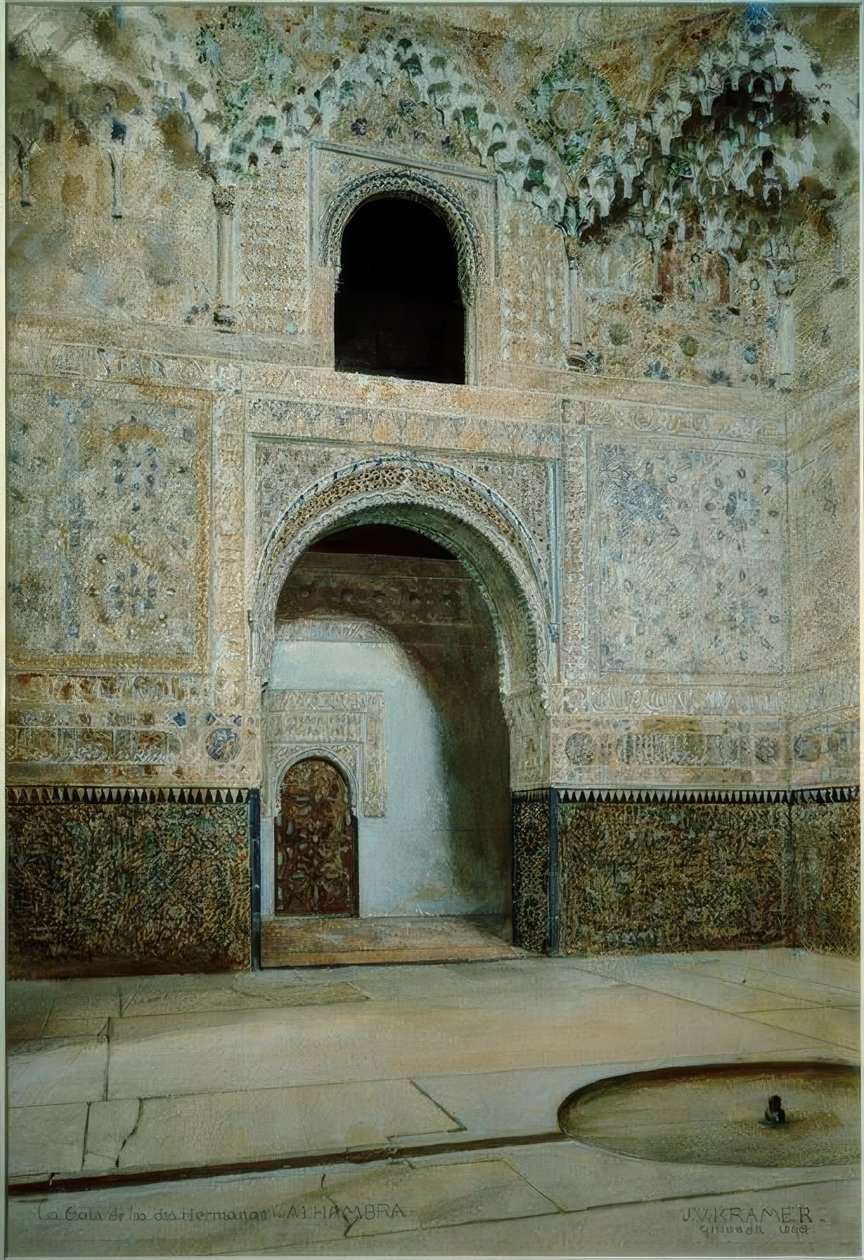 Sala de las Dos Hermanas de Johann Viktor Krämer