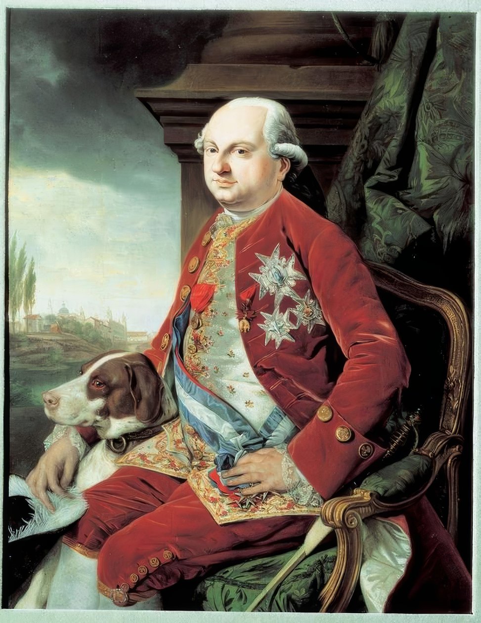 Ferdinand de Borbón-Parma / Zoffany de Johan Joseph Zoffany
