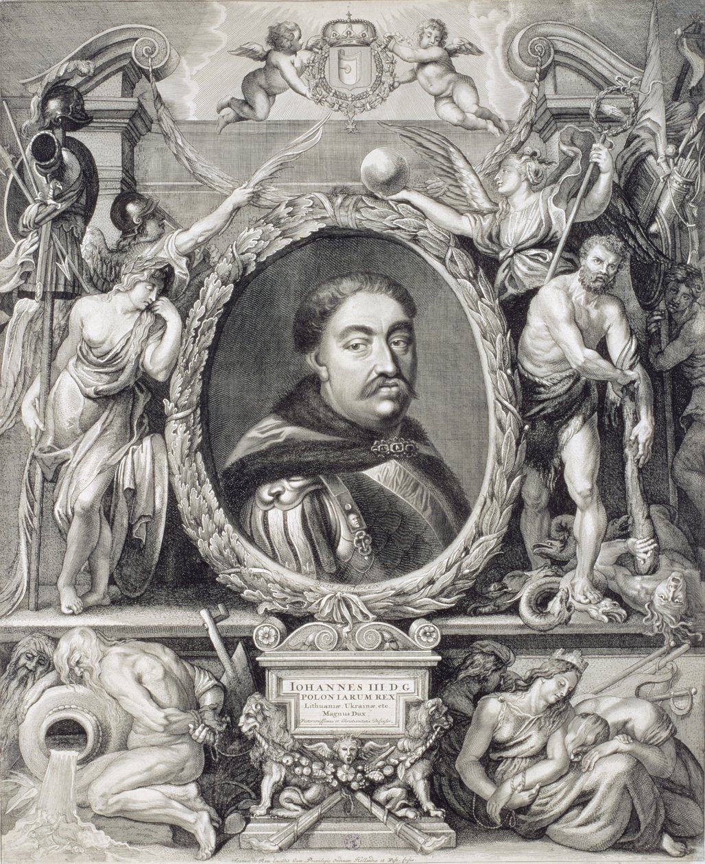 Jan Sobieski III (1624-96) Rey de Polonia, 1683 de Johannes de Ram