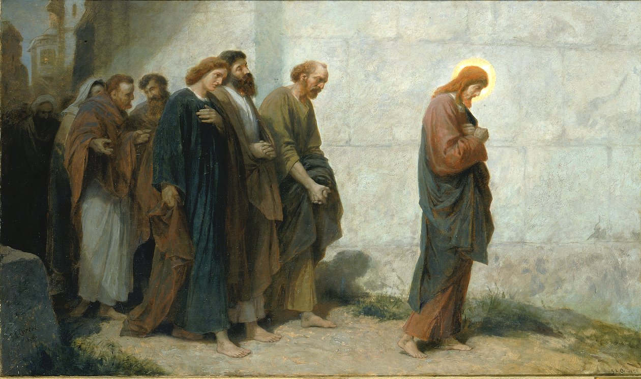 Bajando a Getsemaní, 1898 de Johannes Adam Simon Oertel