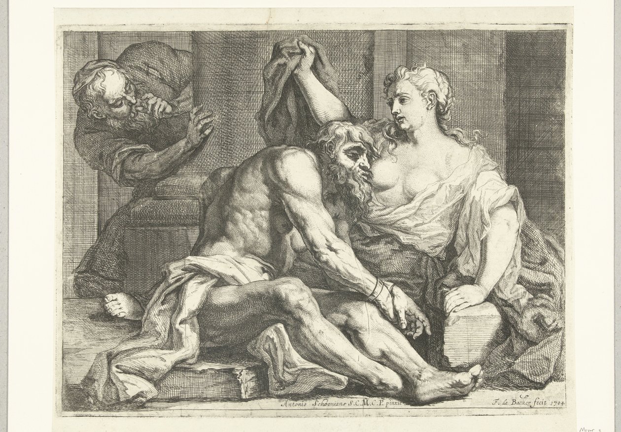 Cimon alimentado por Pero de Johannes Frans de Backer