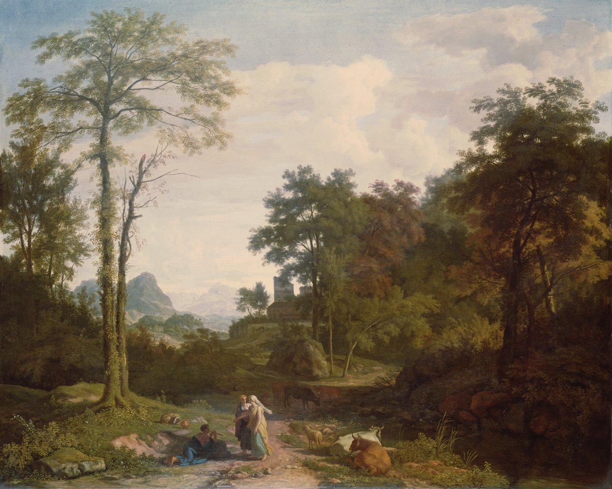 Paisaje Arcadio de Johannes Glauber