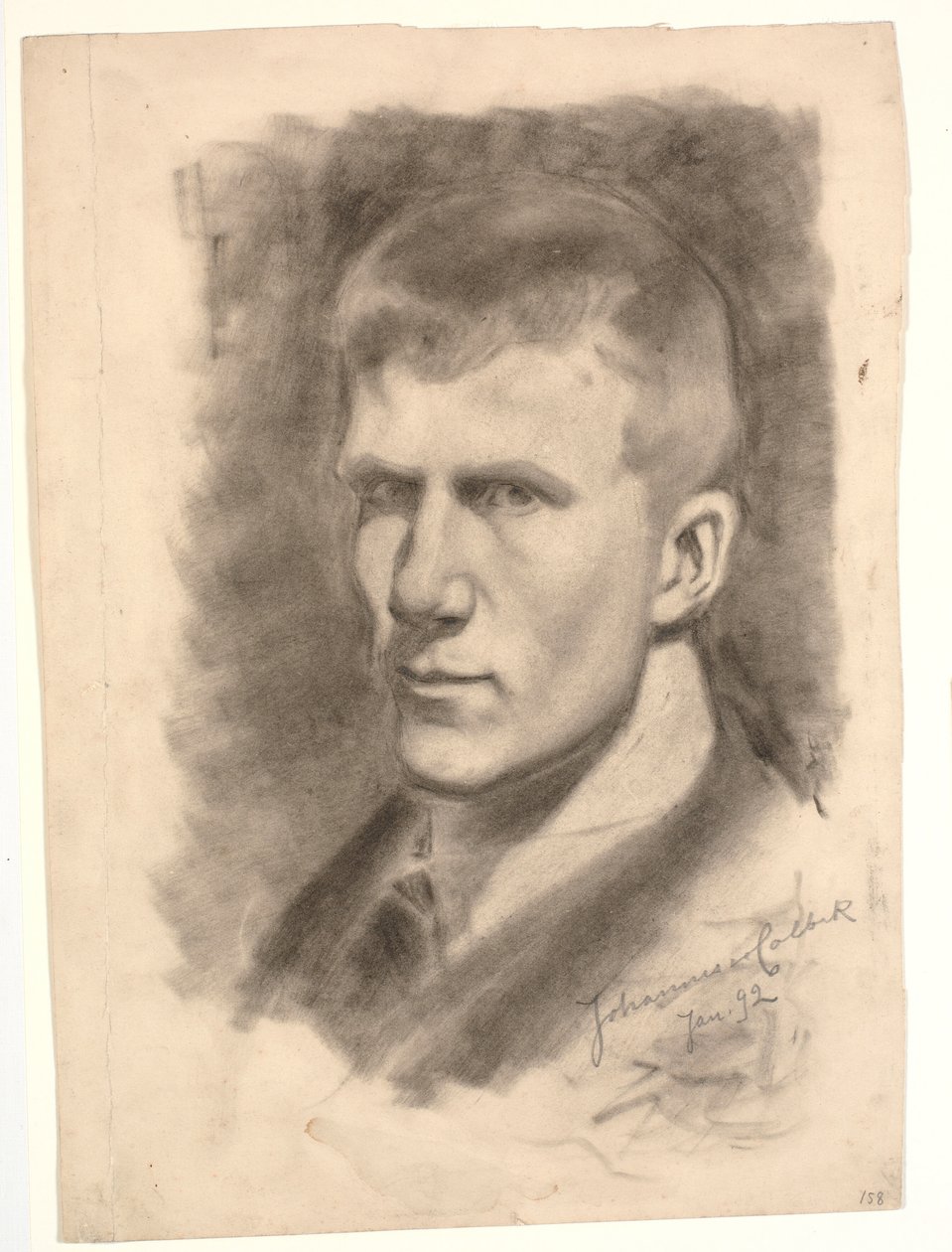 Autorretrato de Johannes Holbek