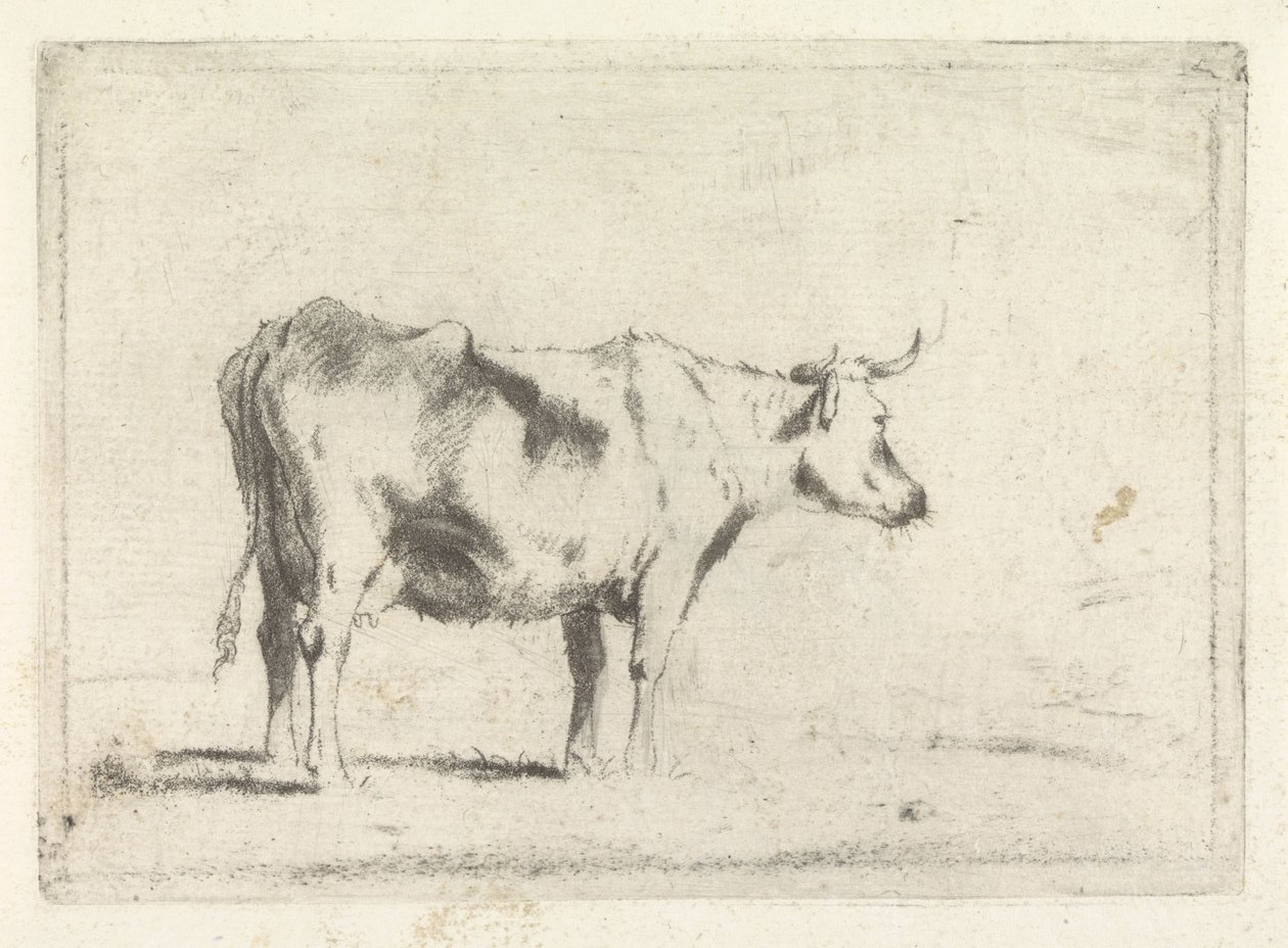 Vaca, a la derecha de Johannes Janson (possibly)