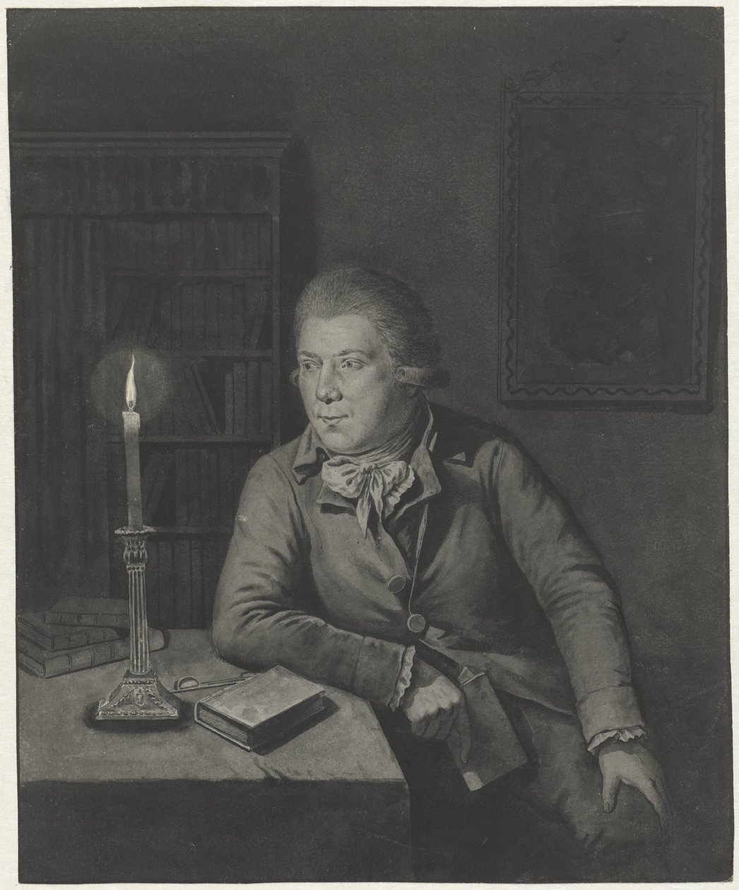 Autorretrato de Johannes Janson de Johannes Janson