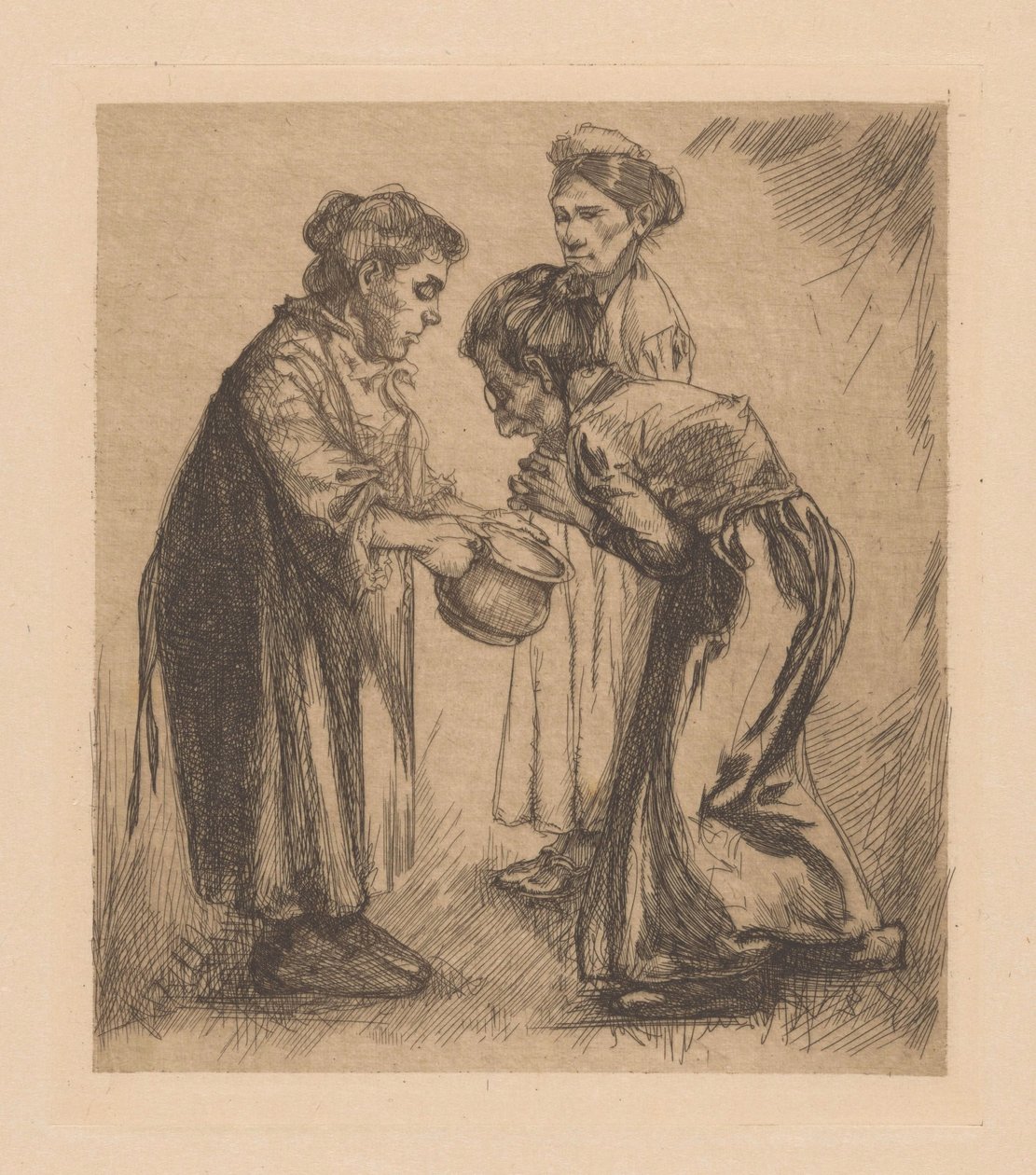 Tres mujeres con marihuana de Johannes Josephus Aarts