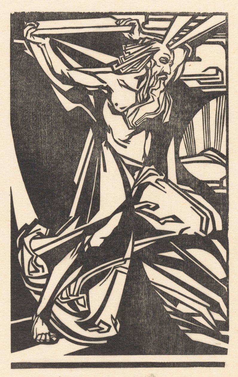 Moisés con las tablas de la ley de Johannes Josephus Aarts