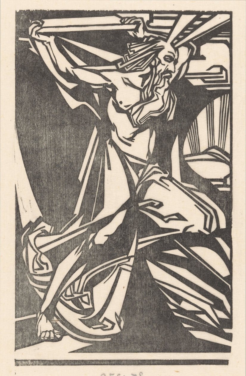 Moisés con las tablas de la ley de Johannes Josephus Aarts